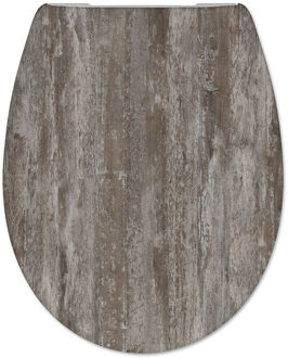 CEDO Toiletzitting Cedo Icebrown Softclose Houtlook Bruin