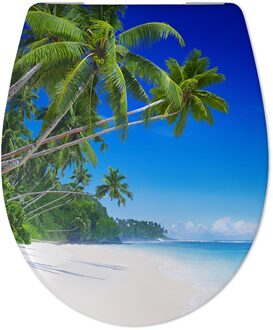 CEDO Toiletzitting Cedo Tropical Softclose Strand Veelkleurig