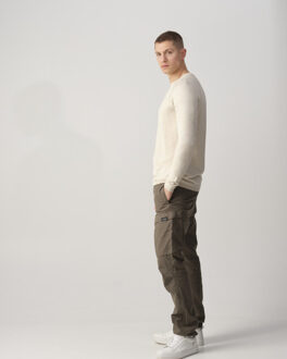 Cedric trui ronde hals Bruin - XL