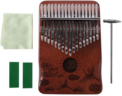 Cega Kalimba 17 Sleutel Mahonie Duim Piano Muziekinstrument Afrika Vinger Piano Machine Instrumento Musical