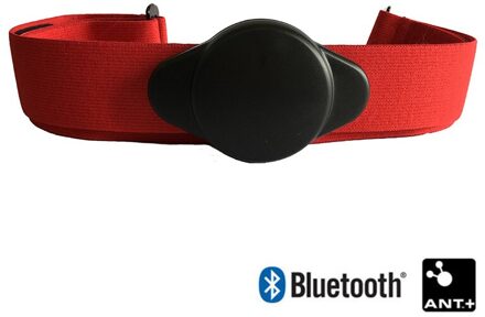 Ceinture De Frequencecardiaque Avec Bluetooth 4.0 Ble Ant + Fitness Hr Strap Ceinture Cardio Hartslagmeter Bluetooth 4.0 rood