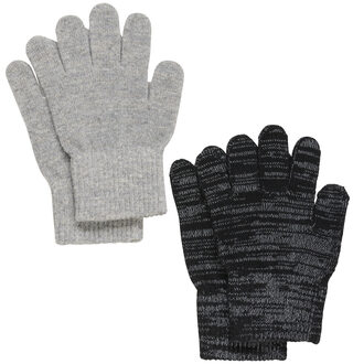 CeLaVi Handschoenen 2-pack Grijs - Größe 1/2
