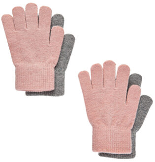 CeLaVi Handschoenen 2-pack Misty Rose Roze/lichtroze - Größe 1/2