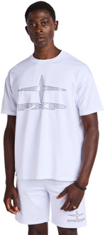 Celeb Drip T-shirts Heren - Wit - Maat L White