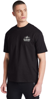 Celeb Drip T-shirts Heren - Zwart - Maat S Black