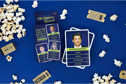 Celebrity Resume Card Game