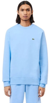 Celeste Crewneck Basic Sweatshirt Lacoste , Blue , Heren - Xl,L,M,S,Xs