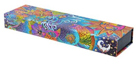 Celestial Seasonings Paperblanks pencil case, formaat 22 x 3 x 6,5 cm - celestial magic