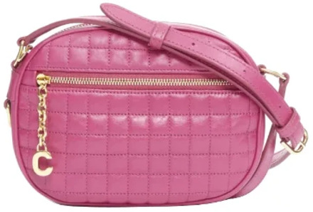 Céline Leather crossbody-bags Celine , Pink , Dames - ONE Size
