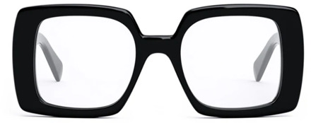 Céline Modieuze vierkante zonnebril Cl50121I Celine , Black , Dames - ONE Size
