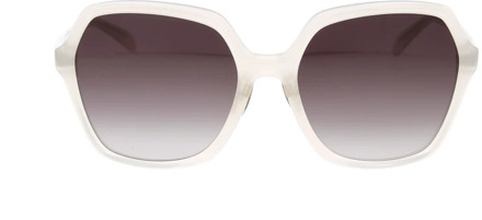 Céline Stijlvolle Eyewear met 58mm Lensbreedte Celine , White , Dames - ONE Size