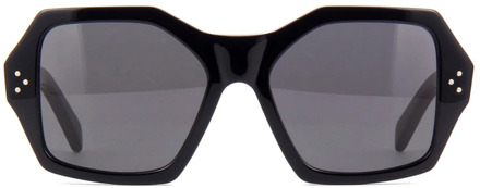 Céline Stijlvolle zonnebril voor modieuze vrouwen Celine , Black , Dames - 55 MM