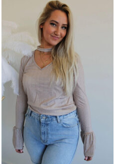 Celine top | beige - maat 40