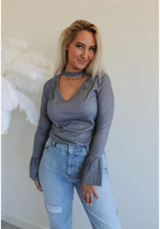 Celine top | grijs - 34