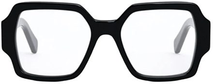 Céline Zwarte Ss23 Dames Optische Brillen Celine , Black , Dames - ONE Size,52 MM