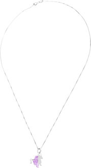 'Celinia' Kinder 925 Sterling Zilveren Ketting met Hanger - Zilver ZH-7134
