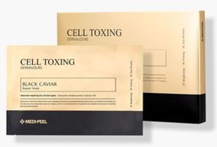 Cell Toxing Black Caviar Derma Jours Repair Mask Set 30ml x 5 sheets