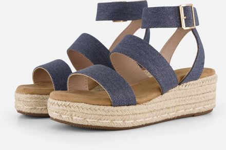 Cellini Denim Espadrilles blauw Synthetisch - 36,37,38,39,40,41,42
