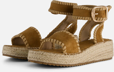 Cellini Espadrilles bruin Textiel Cognac - 36,37,38,39,40,41,42