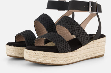 Cellini Espadrilles zwart Synthetisch - 36,37,38,39,40,41,42