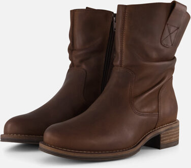 Cellini Plooi Enkellaarsjes bruin Nubuck - 36,37