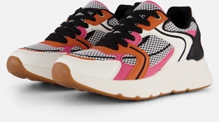 Cellini Sneakers roze Synthetisch Wit - 36,37,38,39,40,41