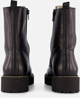 Cellini Teddy Veterboots zwart Leer - 38