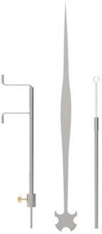 Cello Luthier Gereedschappen Sound Post Gauge Meten Retriever Clip Installeren Reparatie Tool Kit Voor Cello