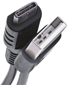 Celly USB-Kabel Type-C, 1 meter, Zwart - Rubber - Celly