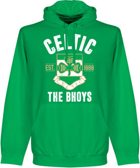 Celtic Established Hooded Sweater - Groen - L