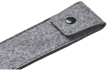 Cencil rpet potloodetui van vilt Grijs - One size