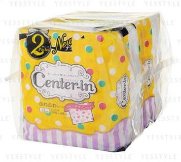 Center-In Feminine Pads 21cm 28 pcs x 2