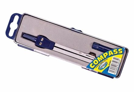 Centrum Passer set - 2-delig - 11 cm - voor school - wiskunde - met potloodvullingen