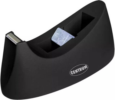 Centrum Plakbandhouder - zwart - zonder plakband - plakband afroller