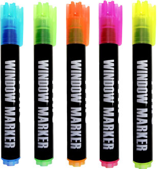 Centrum Raamstiften - multi - 5 stiften - voor gladde oppervlaktes - raam