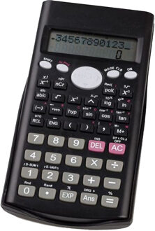 Centrum Rekenmachine/calculator - zwart - 240 functies - voor school of kantoor