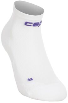 CEP Core Ultralight Low Cut 4.0 Compressie-sokken Heren-Wit - V