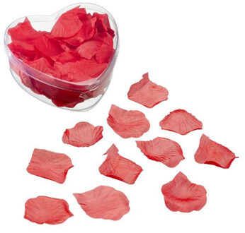 cepewa 100x rozenblaadjes rood voor Valentijn of bruiloft