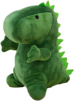 cepewa Deurstopper Dino - groen - polyester - H24 cm