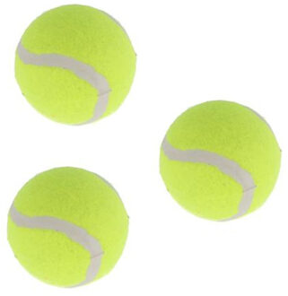 cepewa Drogerballen/wasbollen - 3x stuks - tennisballen - voor zachte/kreukvrije was