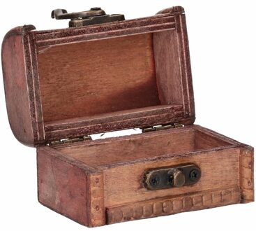 cepewa Houten opbergkistje 8 cm