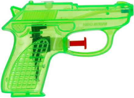 cepewa Waterpistool Splash Gun - klein model - 12 cm - groen
