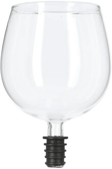 cepewa Wijnfles schenkdop wijnglas - Gadgets/Funkado - /vrijgezellenfeest/moederdag