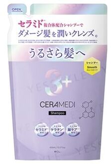 Ceramedi Triple Ceramide Lock & Cleanse Hair Shampoo 400ml Refill