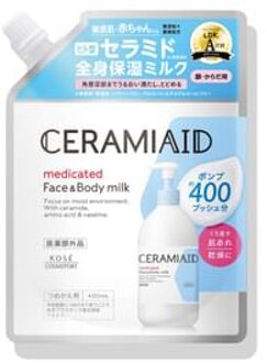 Ceramiaid Face & Body Milk 400ml Refill