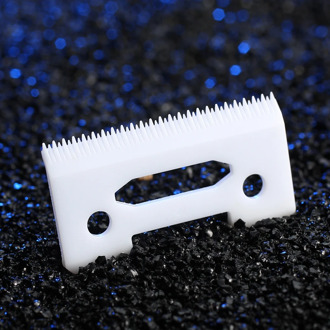 Ceramic clipper blade Hair accessories Good sharpness white color High strength Support wholesale can customize black color