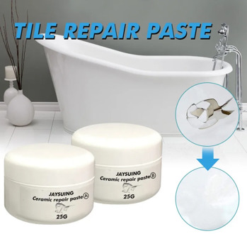 Ceramics And Furniture Repair Cover Wall Scratch Touch Up Restorer Of Washbasin, Ceramic Tile, Bathtub,Veneer Restore Any Homes