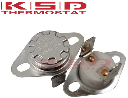 Ceramics Thermostat Thermostat KSD301/KSD302 40C~300C 16A250V NC Normal Closed Temperature Switch 40C 50C 65C 95C 130C 120C150C