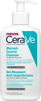 Cerave Breakout SOS Routine: CeraVe Blemish Control Cleanser Face Wash + Blemish Barrier Patches Pack of 22