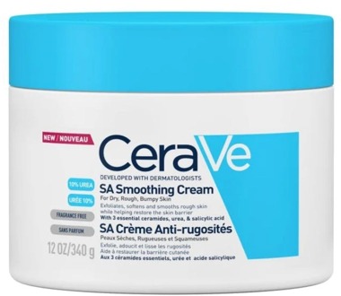 Cerave Sa Smoothing Cream For Dry, Rough, Bumpy Skin 340 Gr